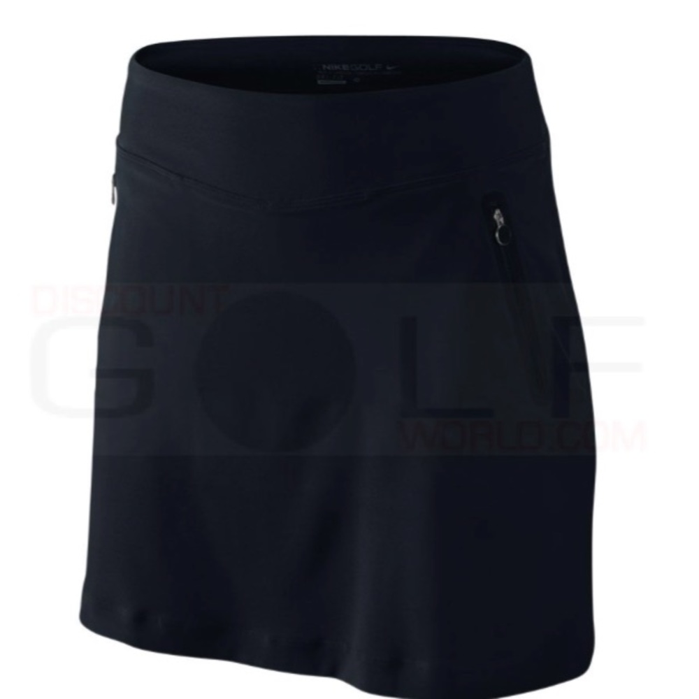Nike No Sew knit Golf Skort in black size small